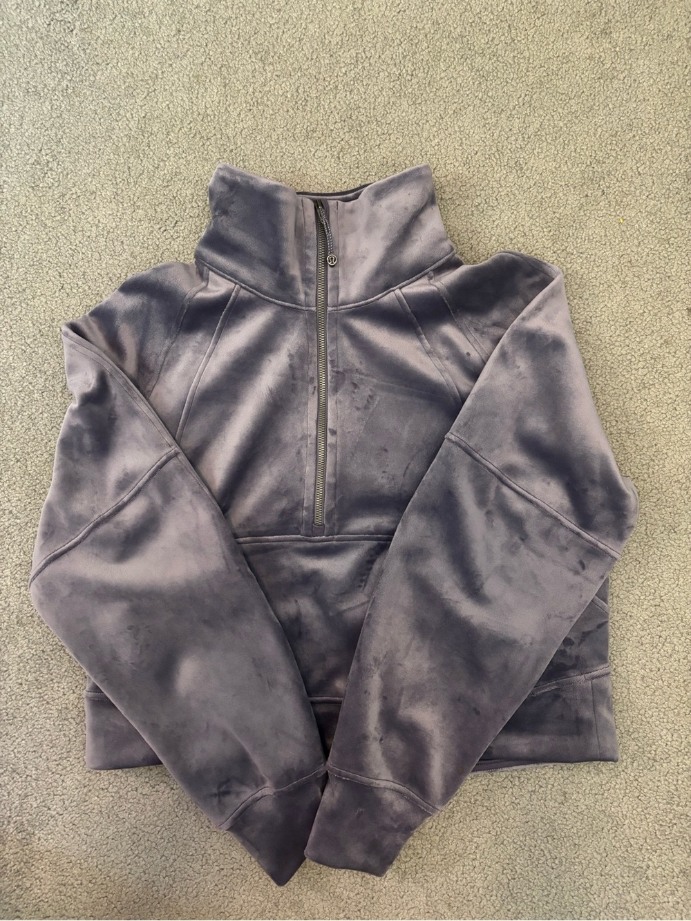 lululemon athletica Plush Quarter-Zip Jacket in Lavender